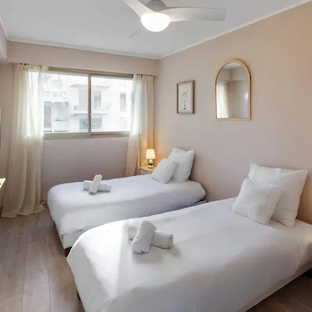 La - Spacious - Sea View - Parking - Ac - Pool Apartament Antibes