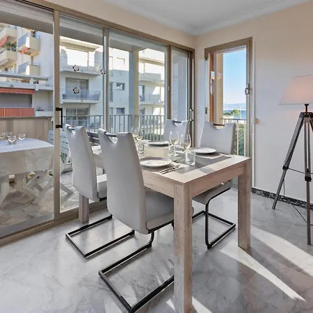 Appartement La - Spacieux - Vue - Parking - Clim - Piscine Antibes